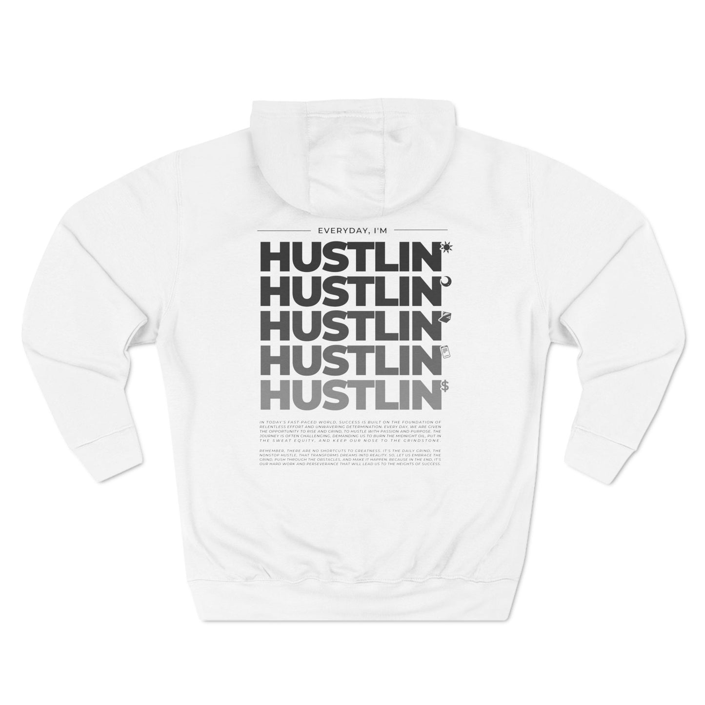 Hustlin' Hoodie | Hustling, HUSTLE, Motivational