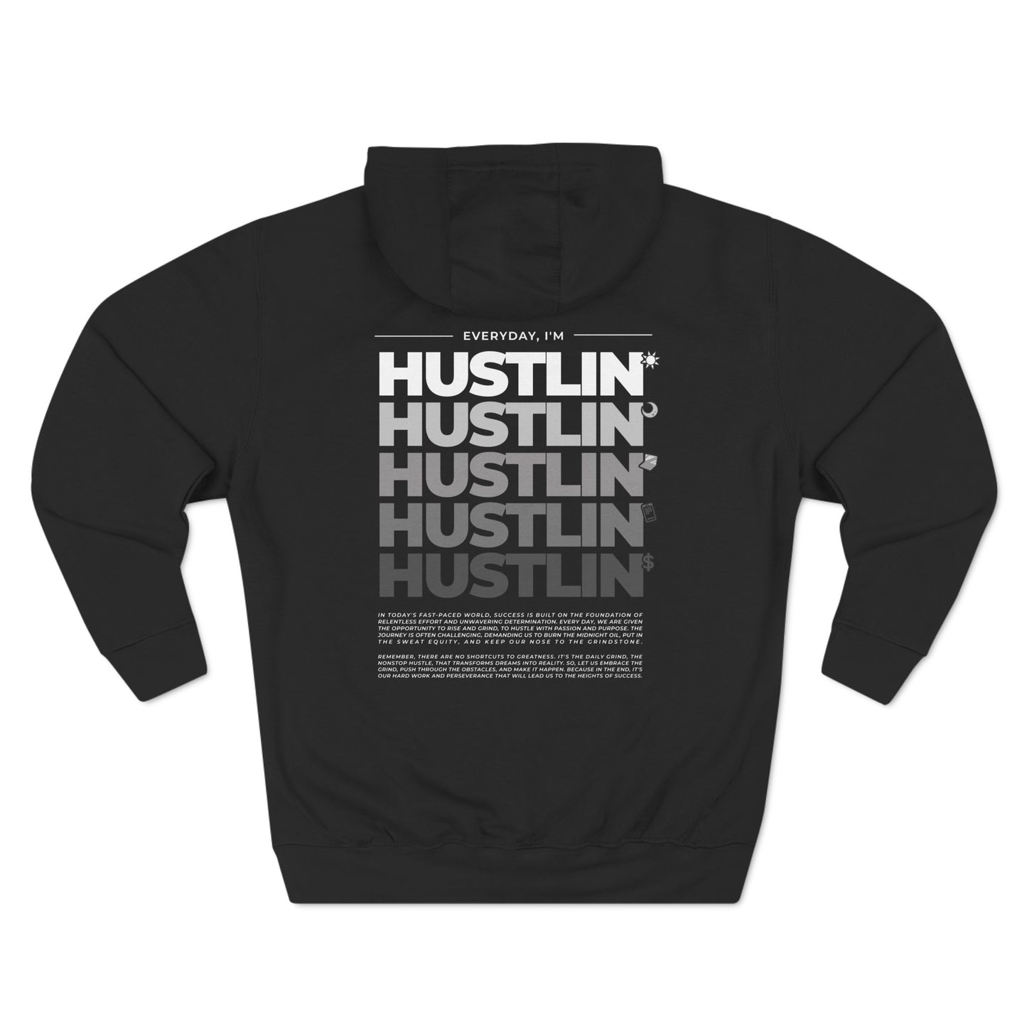 Hustlin' Hoodie | Hustling, HUSTLE, Motivational