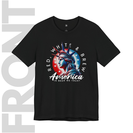 America T Shirt | Holiday, Beer, Funny