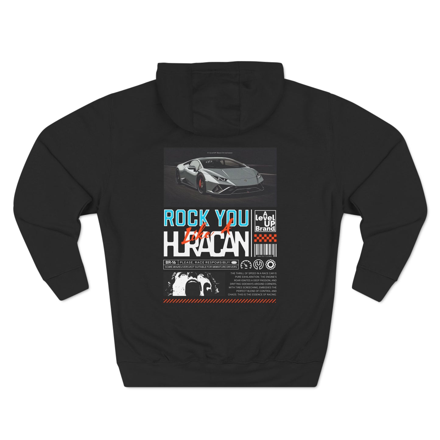 Rock You Like a Huracan Hoodie | Car Culture