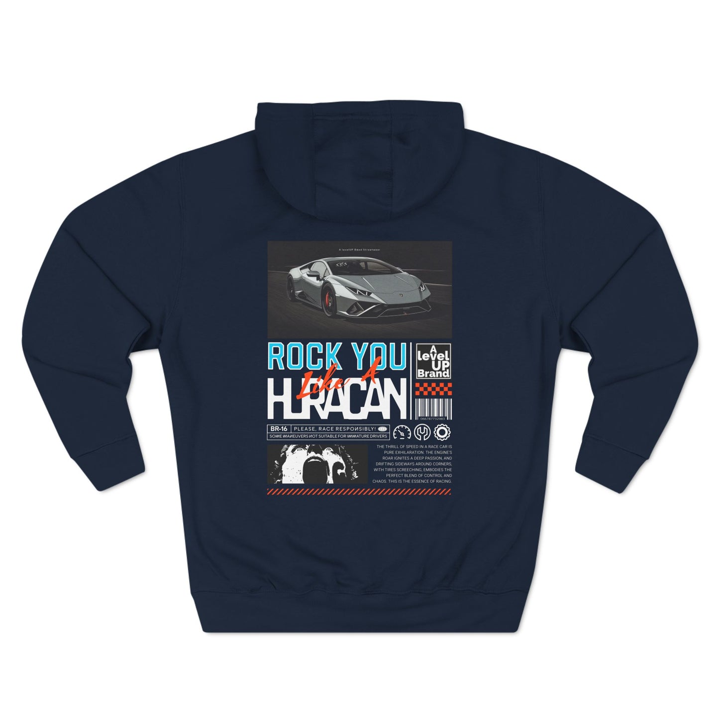 Rock You Like a Huracan Hoodie | Car Culture