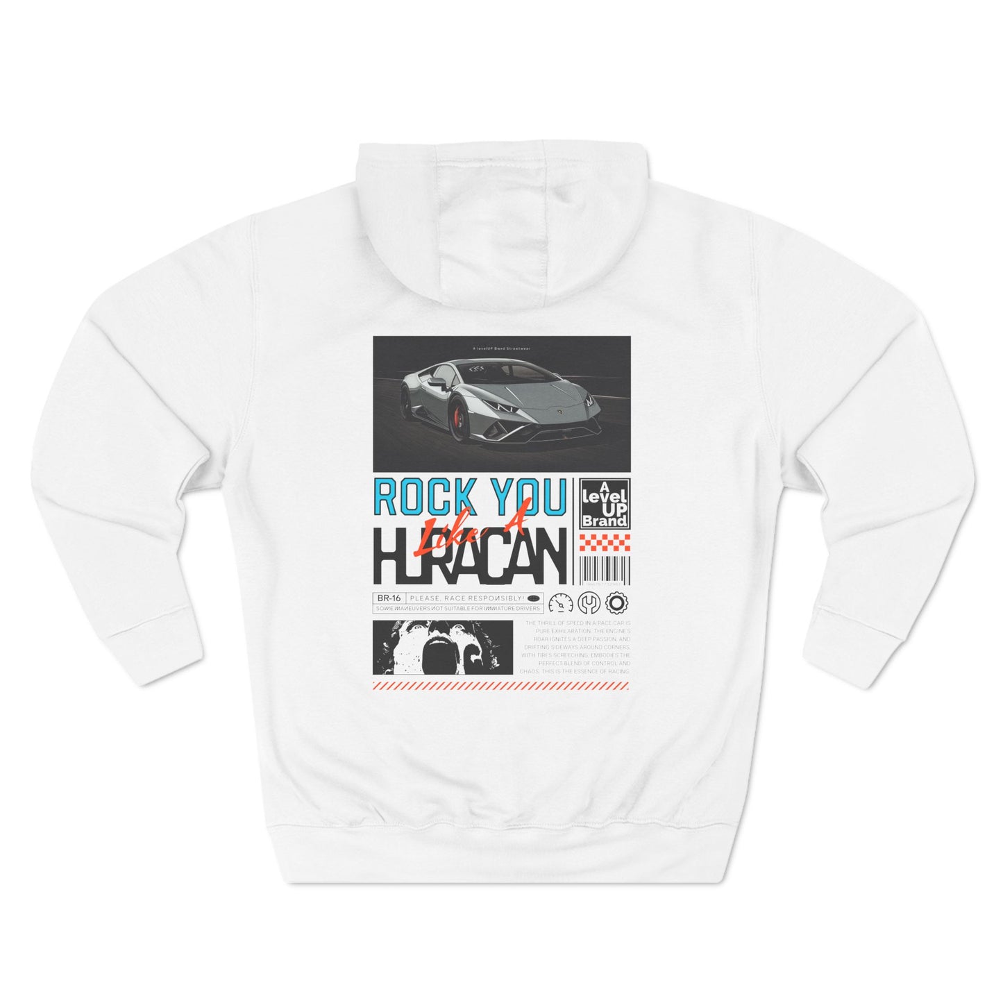 Rock You Like a Huracan Hoodie | Car Culture